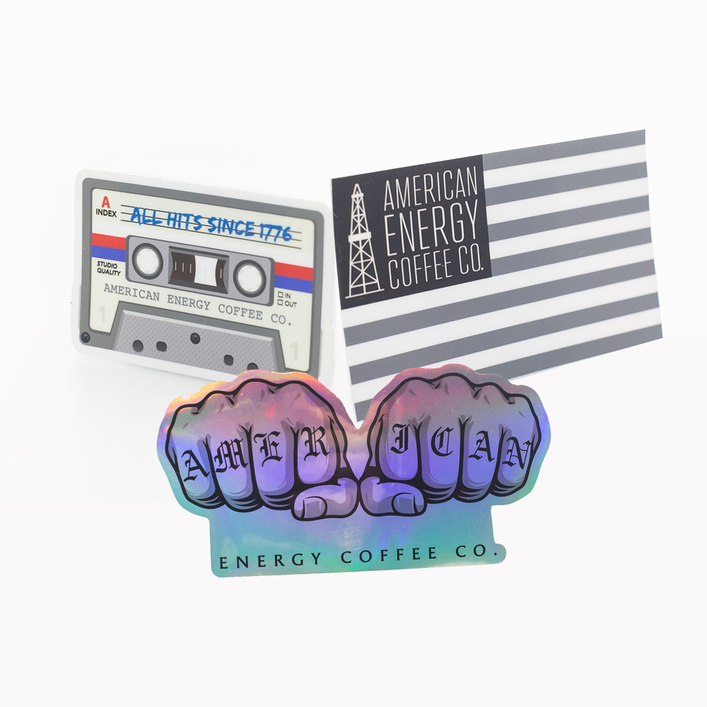 Stickers Archives - American Energy Coffee Co.